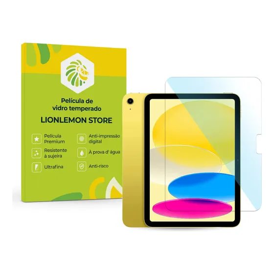 Película Vidro Temperado Para Ipad 11ª Geração (chipset A16)