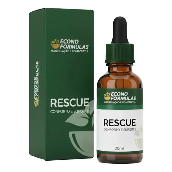 Rescue Gotas Floral De Bach Conforto E Suporte 30ml