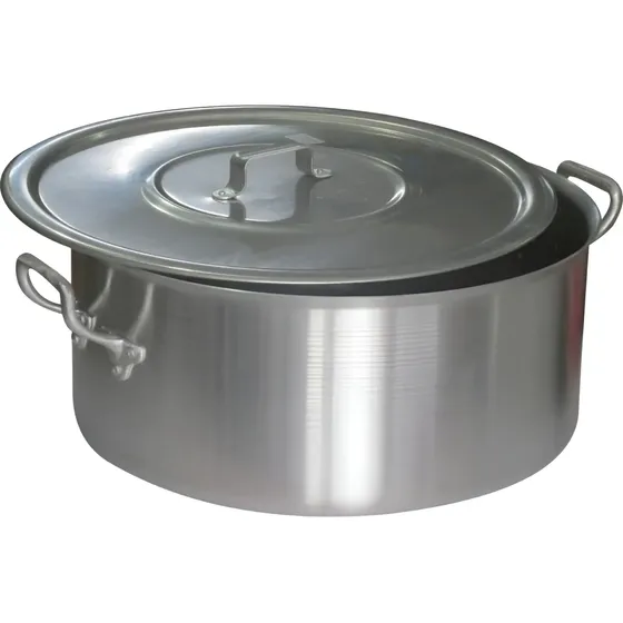 Panela Caçarola De Alumínio N°60 Linha Hotel 73 Litros