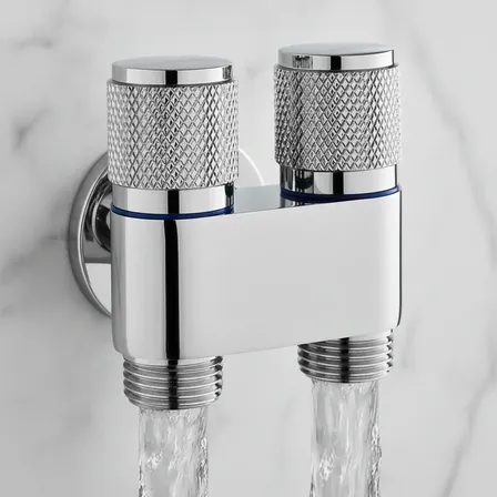 Registro Válvula Saída Dupla 1/2 Ducha Higiênica Com Brinde