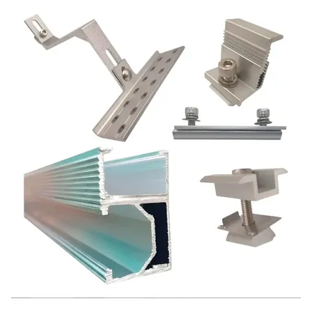 Kit Suporte 2 Placas Solar Telha Colonial Cerâmica + Trilho