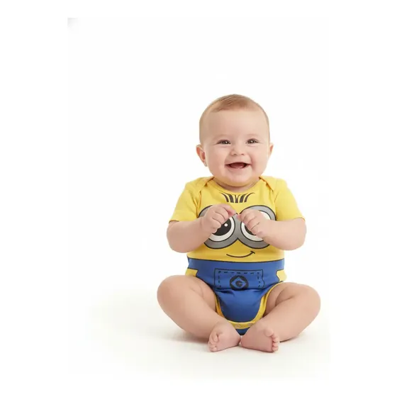 Body Bebê Mesversário Menino Menina Personagens Temático