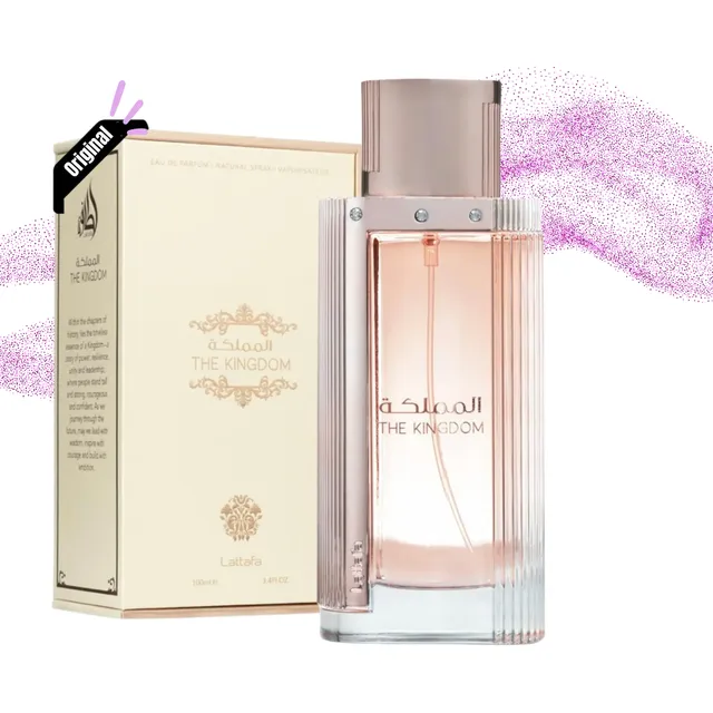 Perfume Árabe Feminino The Kingdom Lattafa 100ml Original Nf