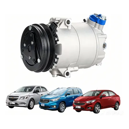 Compressor Ar Para Vw Fox Gol Polo Spacefox 1.0 1.6 11 A 15