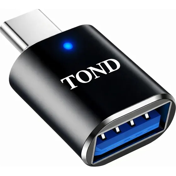 Adaptador Otg Usb 3.0 Fêmea Para Usb Tipo C Usb-c Macho Tond