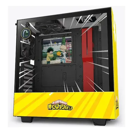Gabinete Gamer Nzxt Edição Limitada Crft 11 H510i Rivals Amarelo