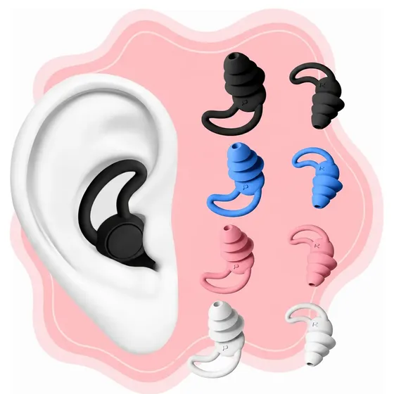 Proteror Auricular De Ouvido Dormir Natação Ronco Tampao