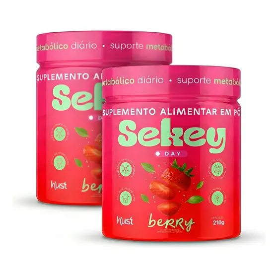 2x Sekey Day Suplemento Alimentar Em Pó 210g