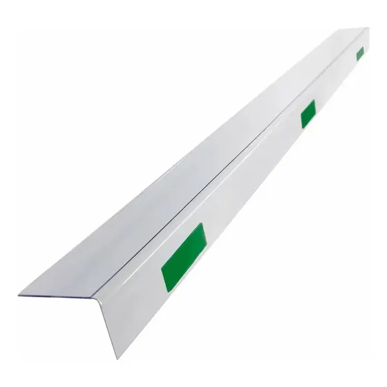 Kit - 50und - Precificador Porta Etiqueta Gôndola L 50x3,5cm