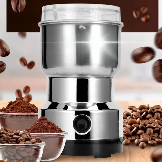Moedor Elétrico Grinder Café E Especiarias Inox