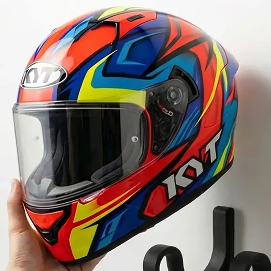 Kit 3 Gancho De Parede Pendurar Capacete Boné Chaves Jaqueta