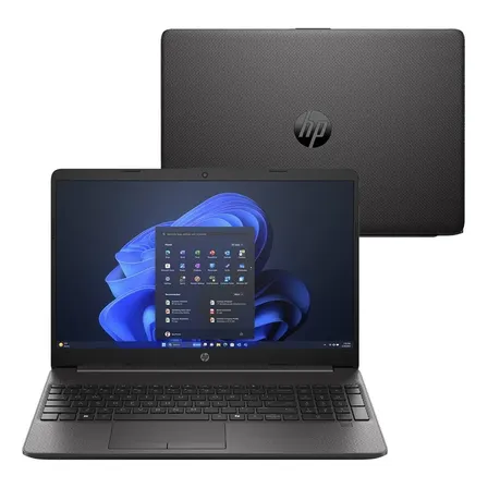 Notebook Hp 256r G9 Core I5 256gb 8gb Intel Iris W11 15.6 Prata Cinza Escuro