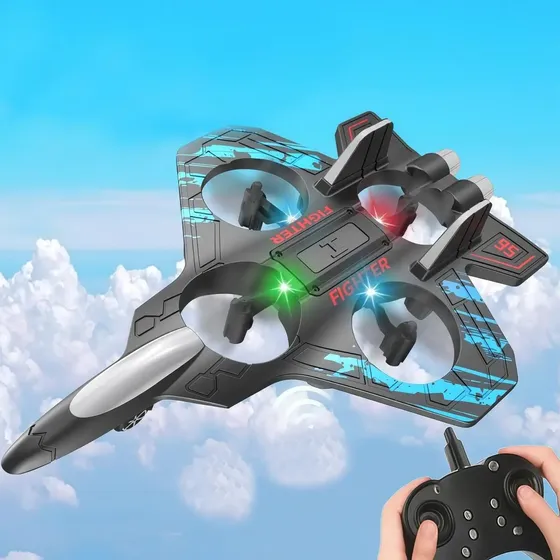 Avião Drone De Brinquedo Com Controle Remoto