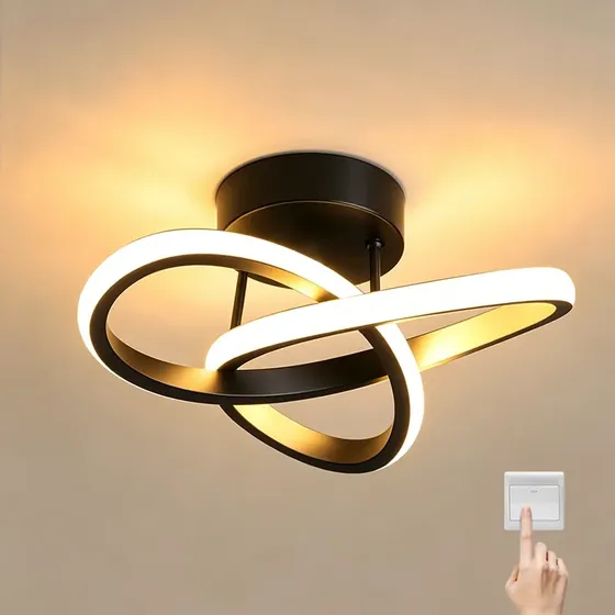 Luminaria Teto Led,pendente Lustre Moderna Para Quarto Sala