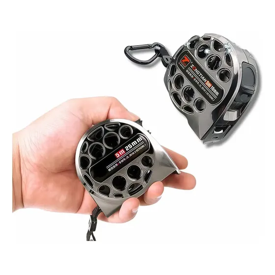 Prova D'água Fita Métrica Aço Inoxidável Robusto 5mx19mm