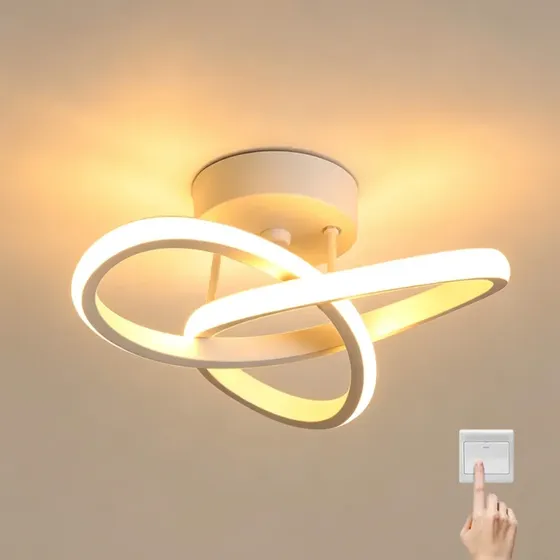 Luminaria Teto Led,pendente Lustre Moderna Para Quarto Sala