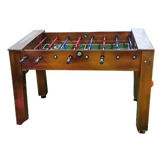 Mesa De Totó De Madeira Maciça