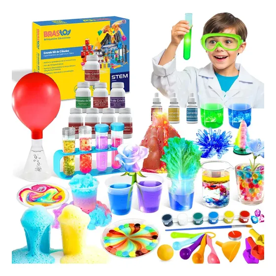 Brinquedos Stem De Crianças 135 Experimentos Científicos