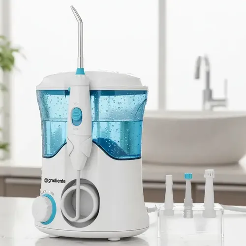 Irrigador Oral Elétrico Profissional 600ml Com 7 Bicos
