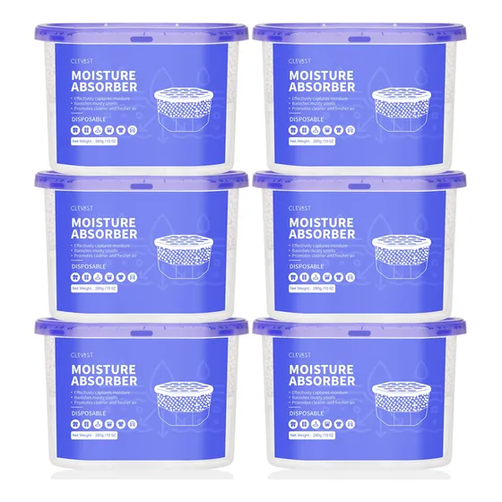 Desumidificador 6*340g Anti Mofo Armário