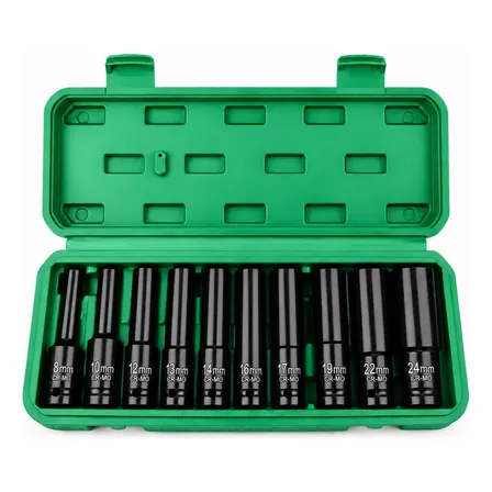 Kit Maleta Soquete De Impacto Material De Aço Carbono