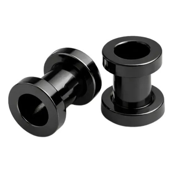 Alargador Par Aço Cirúrgico 1mm 2mm 3mm 5mm 9mm Tunel Cores