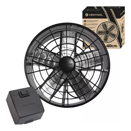 Exaustor Axial 40cm Ventisol Comercial Parede Alta Vazão 220v