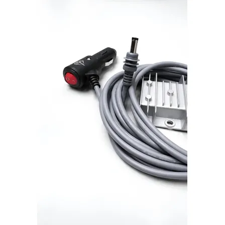 Cabo Starlink Mini Conversor Completo De Botão 6 M Veiculo Cinza 30v