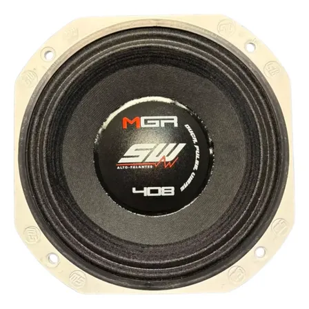 Alto Falante Médio Grave Sw Mgr 408 400 Rms 8ohms Original Branco