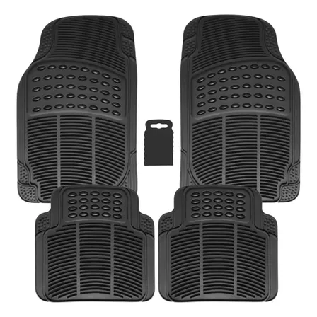 Kit Tapetes Carro Automotivos De Borracha Fiat Uber Luxo 4 Peças Uno Vivace 2010 A 2024