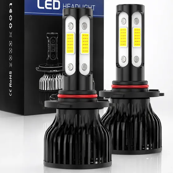 Kit Super Led Dazzix 8000k 12v H4 H7 H11 9005 Hb3 H8 Lâmpada