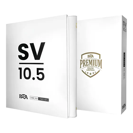 Pasta Edição Limitada Premium Sv10.5 Bra 360 Cards Branco-