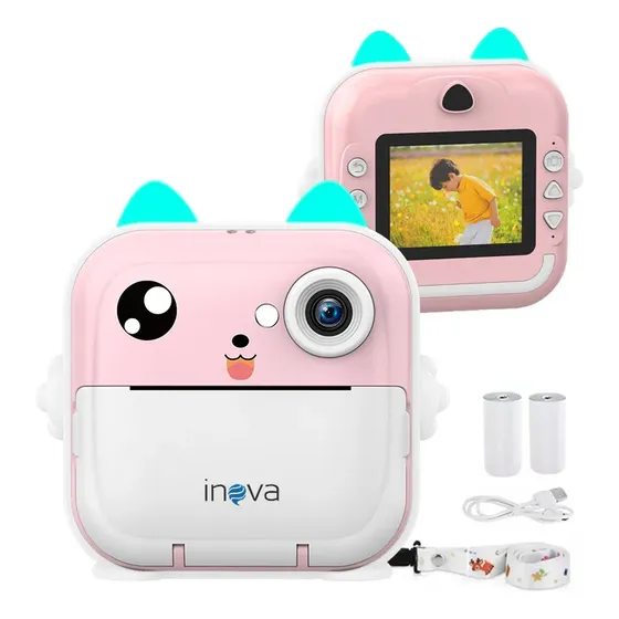 Câmera Infantil Instantâneal Tela Digital Hd Divertida Jogos