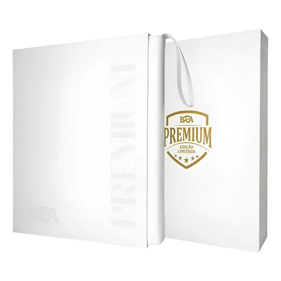 Pasta Edição Limitada Premium Bra 3x3 Branco