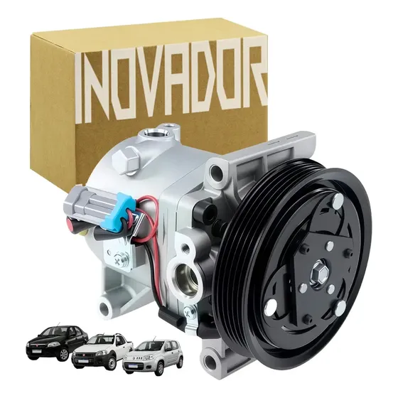 Compressor Calsonic Strada Palio Uno Fire 2004 Até 2013 5pk