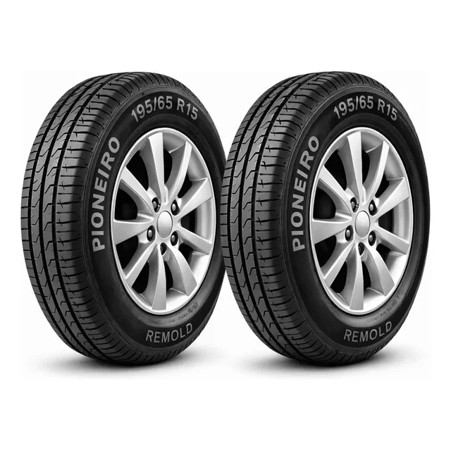 Par Pneu Aro 15 195 65 R15 Ht Carro Astra Civic Sonic Jetta R
