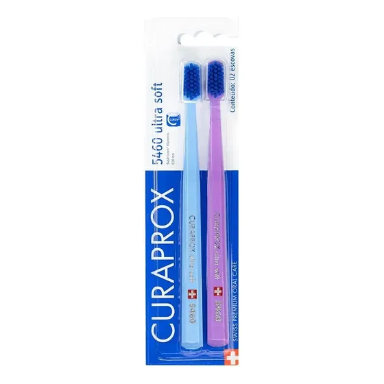 Escova Dental Curaprox Duo 5460 Ultra Soft Cores Sortidas