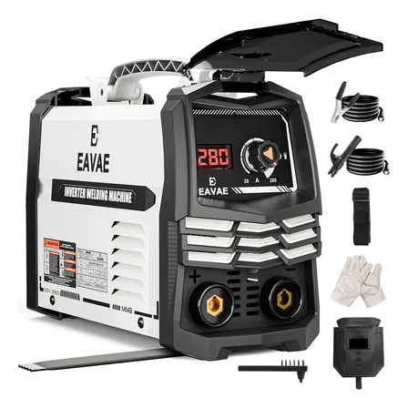 Máquina Inversora Solda Portatil Mma Eletrodo 110/220v 280a