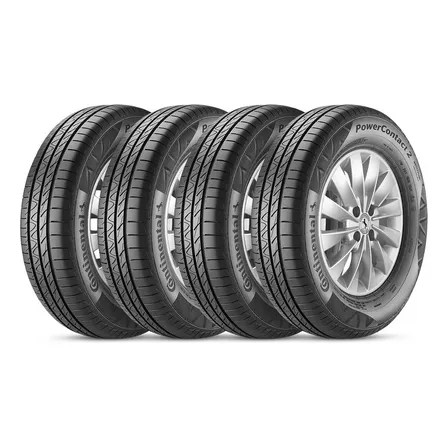Kit 4 Pneus Continental 175/65r14 82 T Powercontact 2
