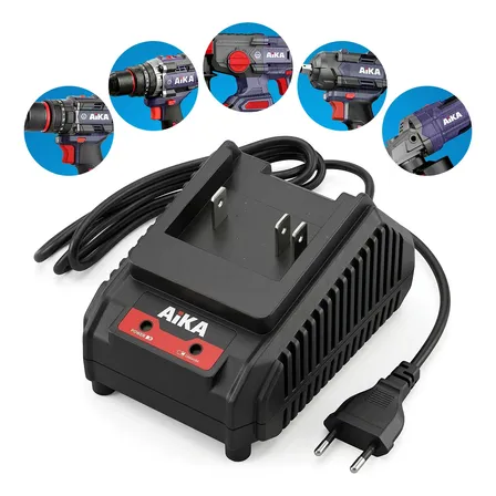 Carregador De Lítio Original 20v Aika Ad20-ch20a Bivolt 2.0a
