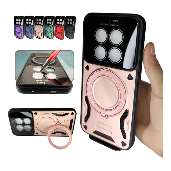 Capa Resistente P/ Redmi Note 15 Pro 5g C/ Película De Lente