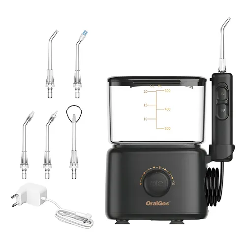 Irrigador Oral Dental Oralgos Com Bico Elétrico De 600 Ml Pa