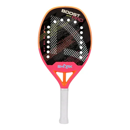 Raquete Beach Tennis Shark Boost 2025 Sofia Cimatti C/brinde Laranja Rosado