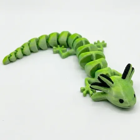Axolote Sensorial Fidget Toy Brinquedo Interativa Articulada