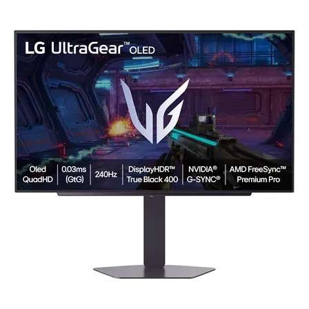 Monitor LG Oled Ultragear 27gx704a-b 27 , 240hz, Quadhd 2k Preto