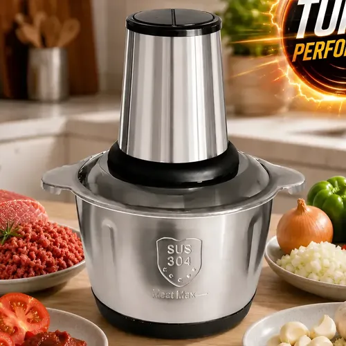 Processador Alimento Triturador Multiprocessador 2l 110v Aço Inoxidável 127v