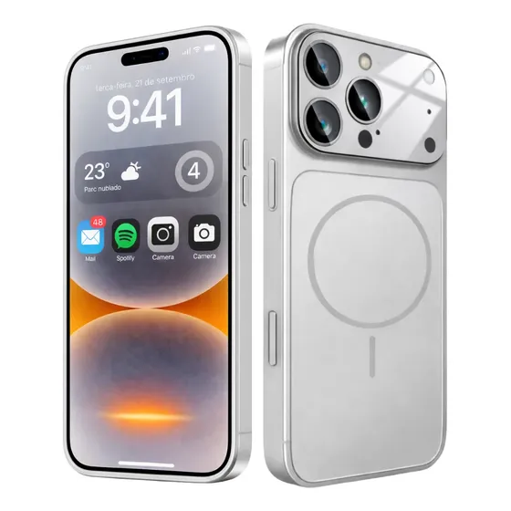 Capa Capinha Premium Compatível Iphone 17 16 15 14 13 Promax