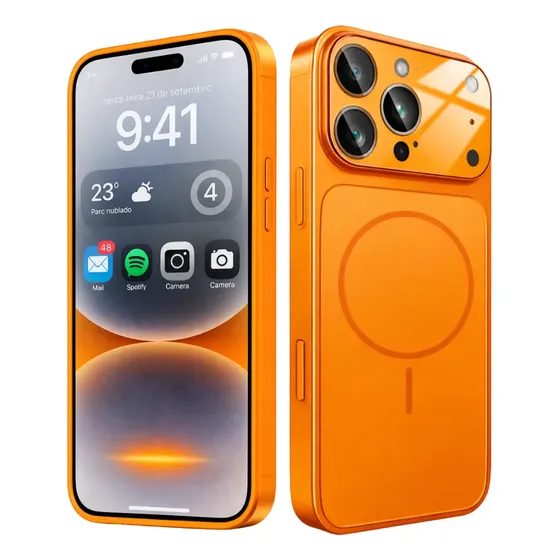 Capa Capinha Premium Compatível Iphone 17 16 15 14 13 Promax