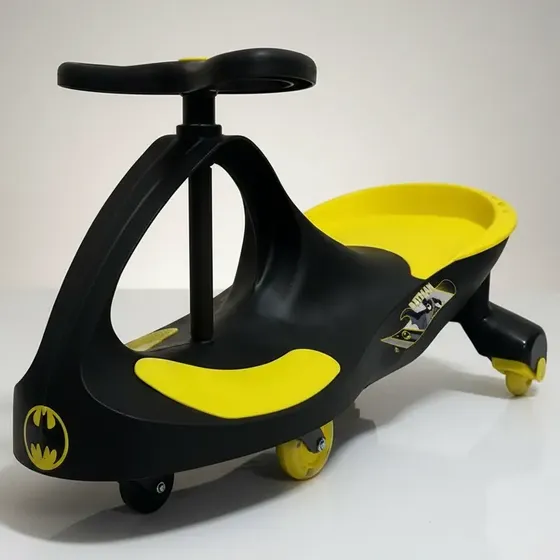 Carrinho De Rolimã Gira Volante 360° 100kg Super-car Batman