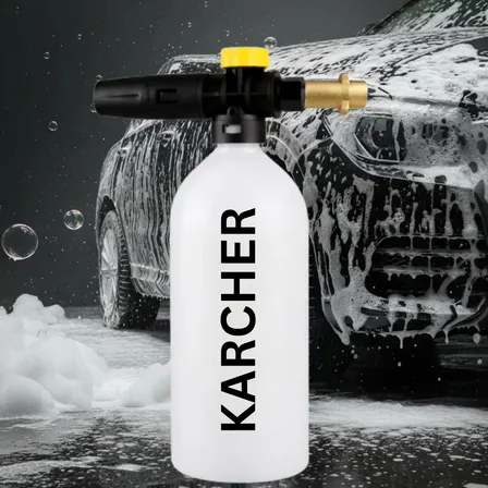 Snow Foam Canhão De Espuma Neve Karcher K1 K2 K3 K4 K5 Branco/preto